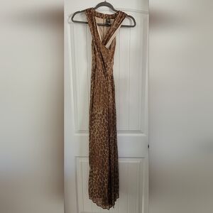Taylor Brown Animal Print Dress